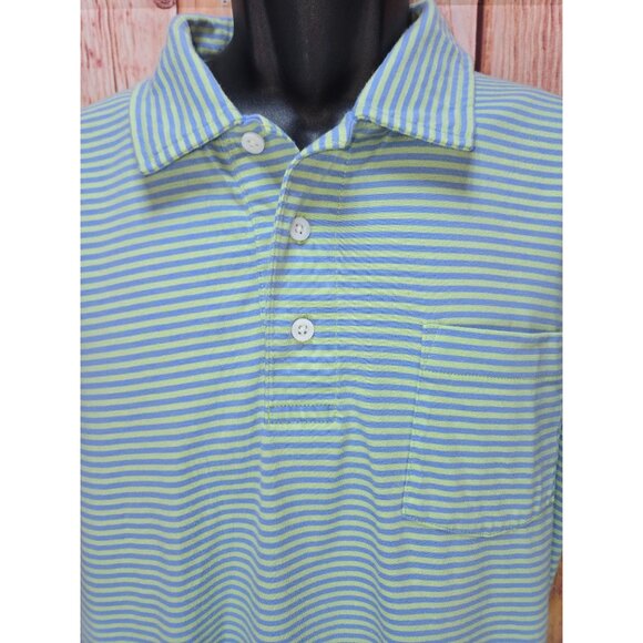 Vineyard Vines Mens Polo Large Striped 100% Pima Cotton - Picture 3 of 7